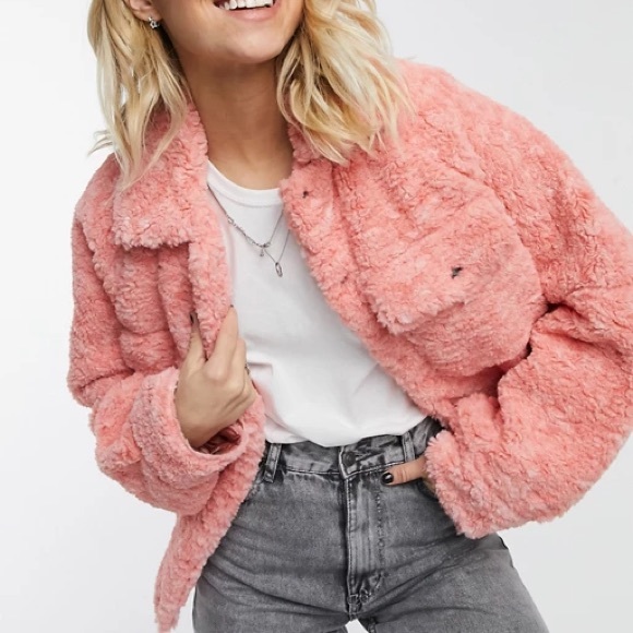 NWT! - Free People | Teddy Swing Sherpa Jacket - Picture 2 of 14